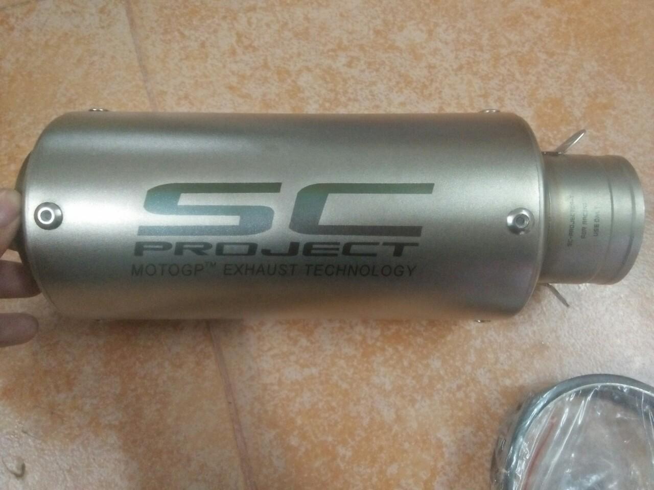Pô xe máy SC phân khối lớn dành cho xe trên 150cc