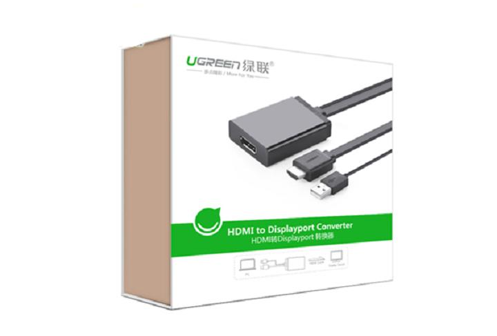 Cáp chuyển HDMI sang Displayport Ugreen 40238 (Đen)