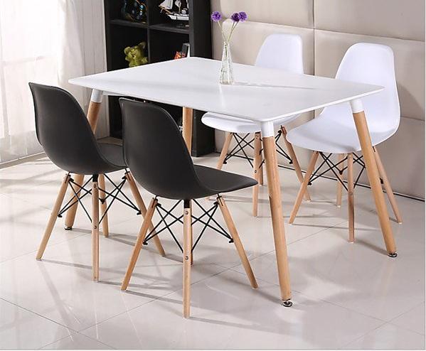 Kachi – Bàn chữ nhật Eames FT-70 (BE4) màu trắng