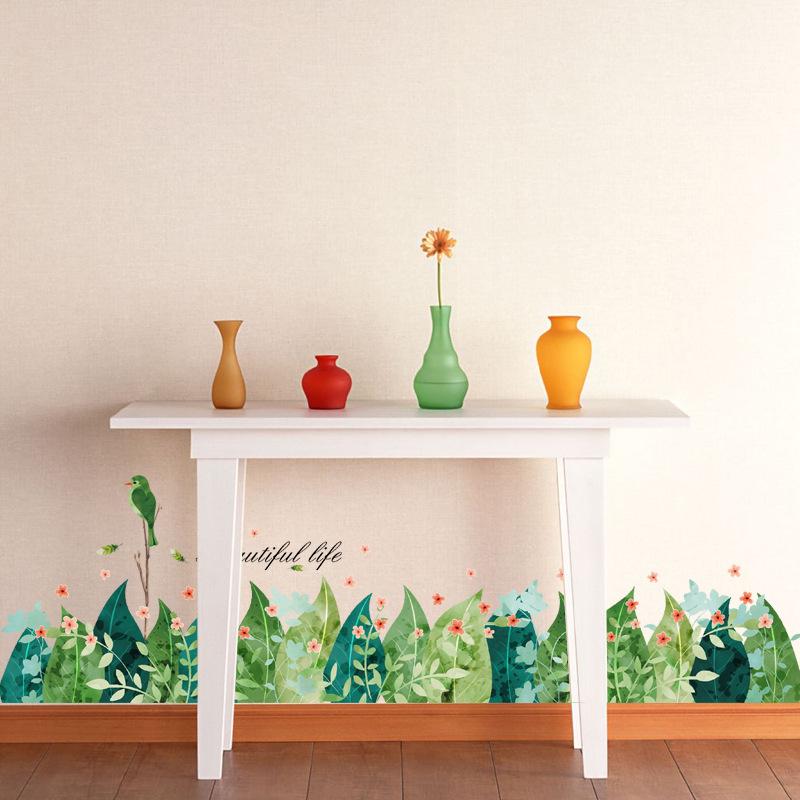 Giấy dán tường phòng ngủ cute cho bé Mẫu Hàng Rào Gỗ , có keo sẵn, bóc dán dễ dàng trên mọi về mặt phẳng Zooyoo Home Decor