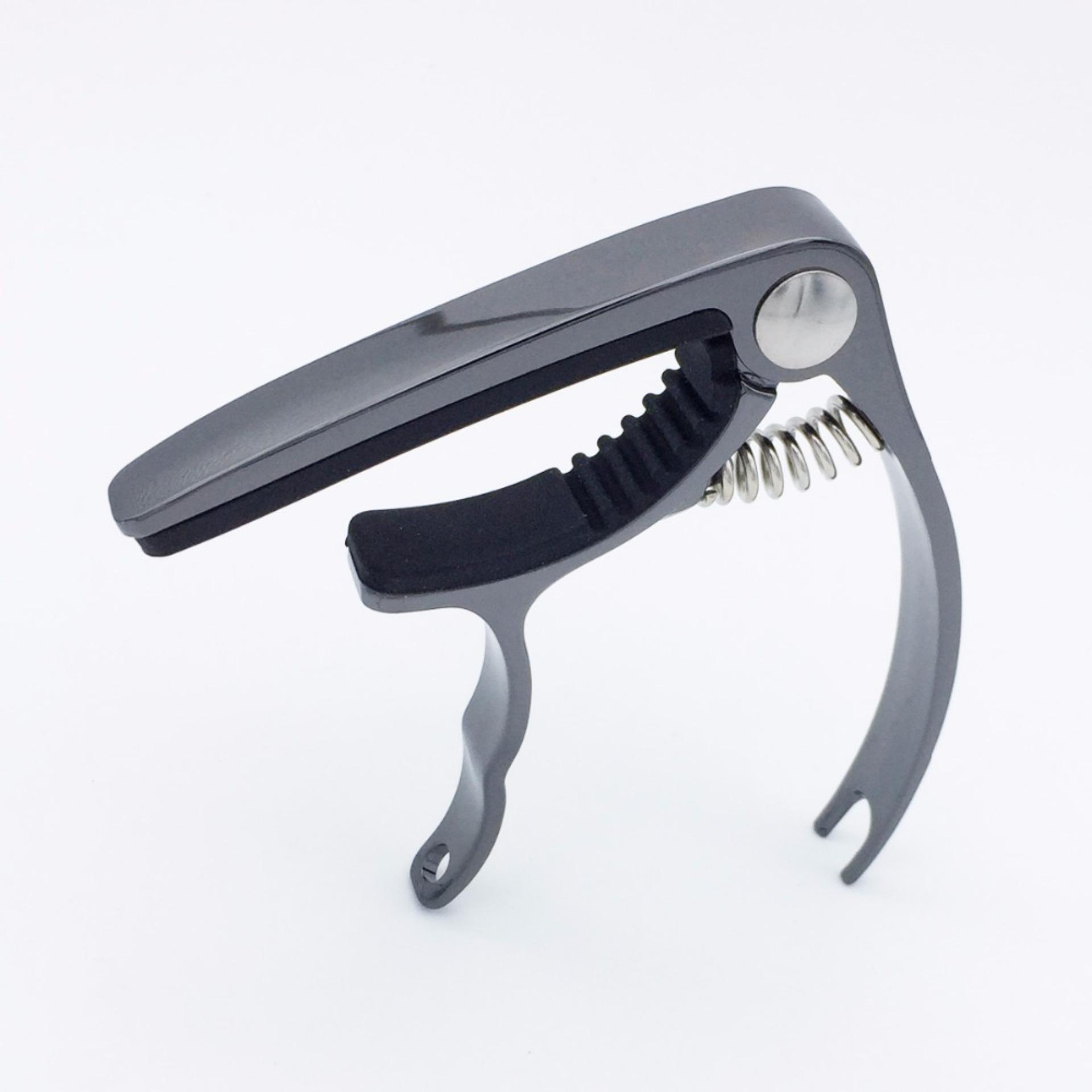 Kẹp capo đàn guitar bằng inox (tặng túi đựng pick và 1 pick thép và 3 pick Alice)