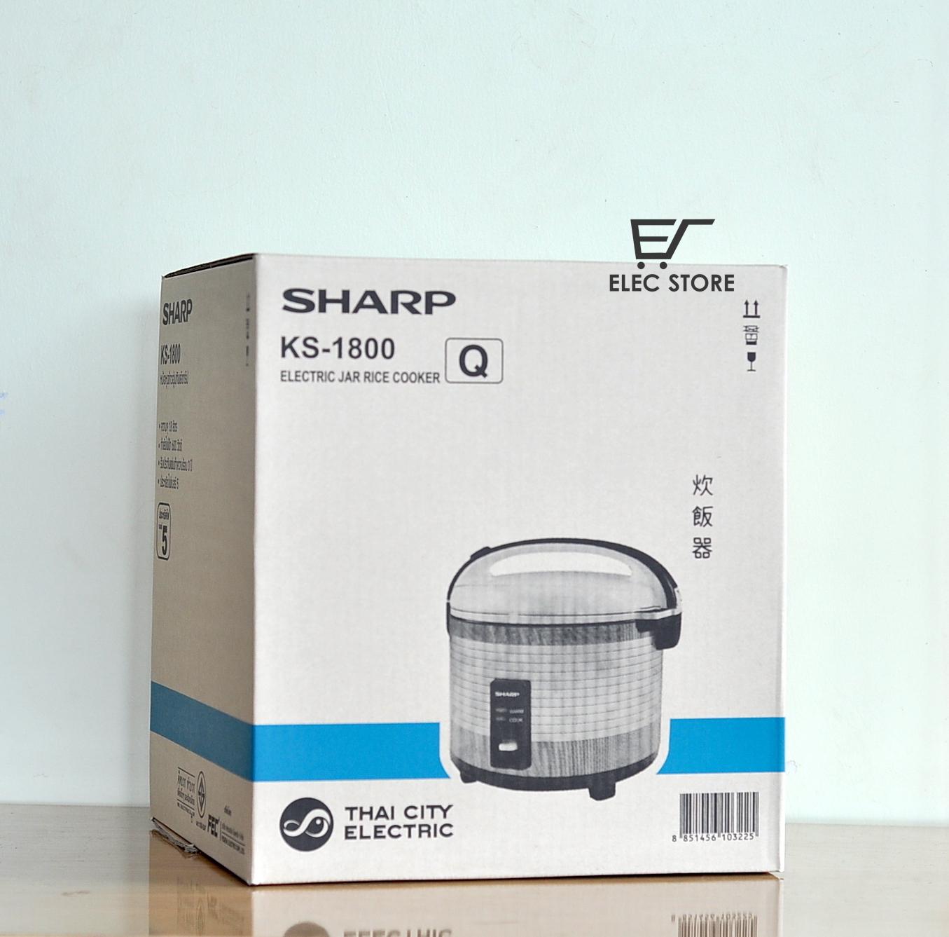 Nồi cơm điện SHARP KS-1800Q Thái Lan Dung tích 1,8 lít