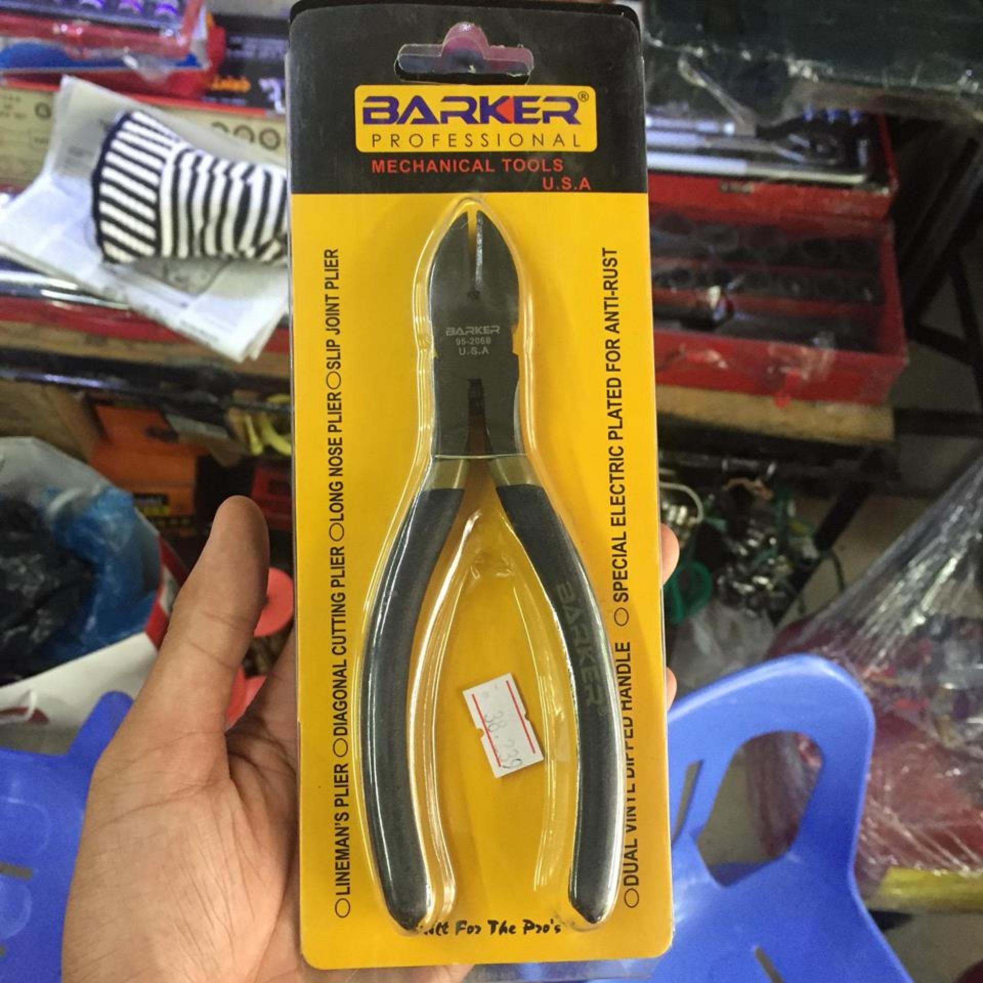 Kìm (kềm) cắt 4 đen BARKER 38-237