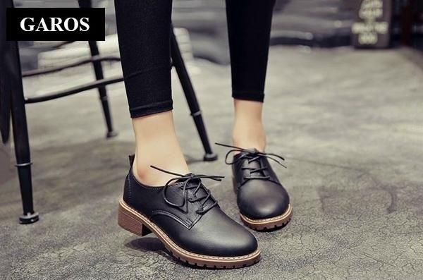 Giày boot nữ cổ thấp ZANI ZN7118