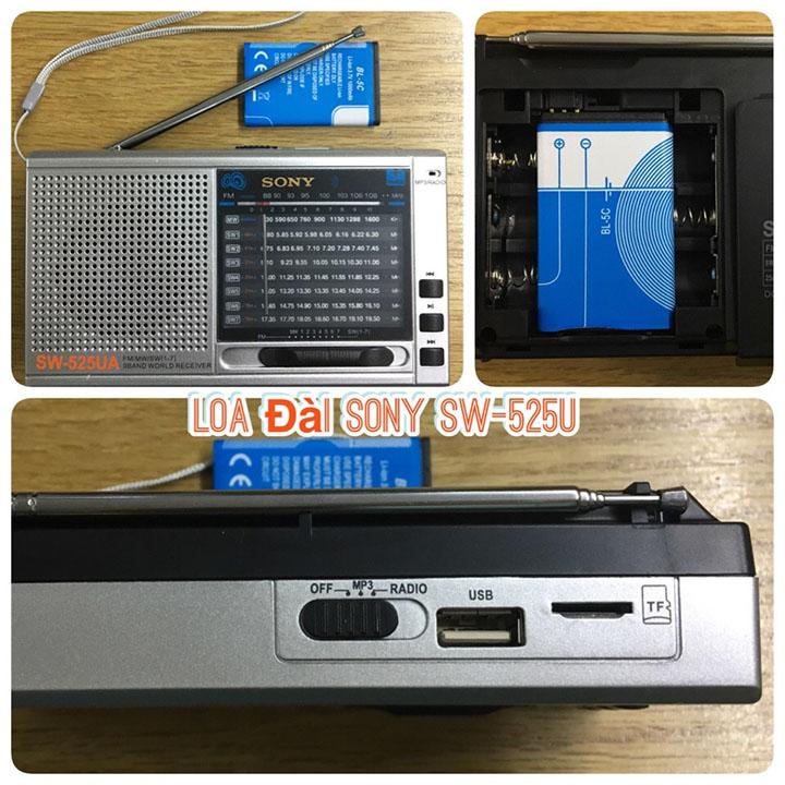 RADIO ĐỌC THẺ NHỚ-USB SW-525