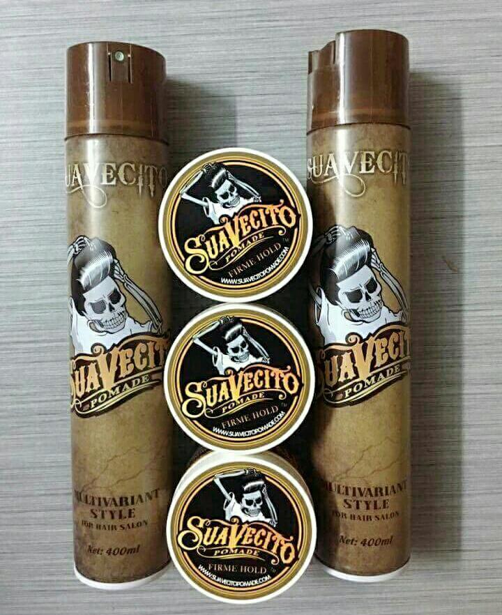 Gôm xịt tạo kiểu tóc SUAVECITO 400ml