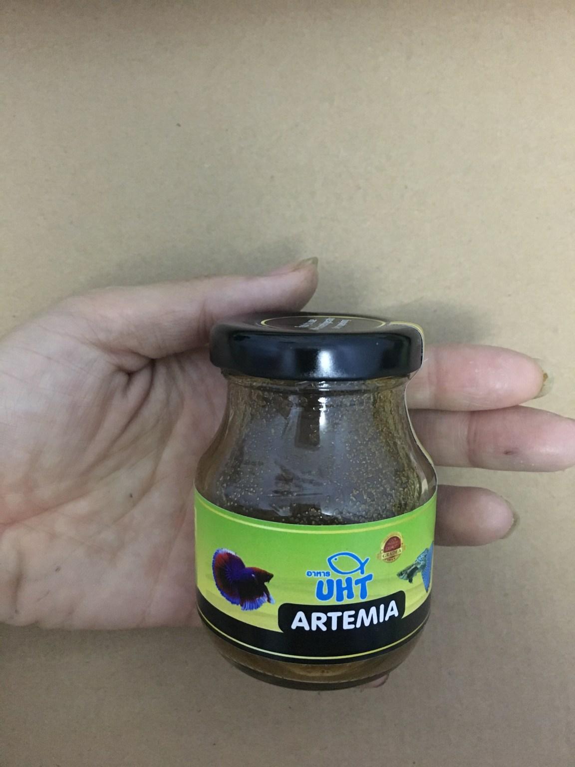 [HCM]Thức ăn cho cá Artemia UHT hàng Thái