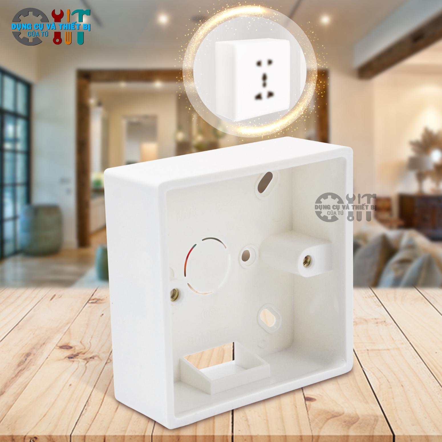 ĐẾ  Ổ CẮM ĐIỆN ÂM TƯỜNG CAO CẤP