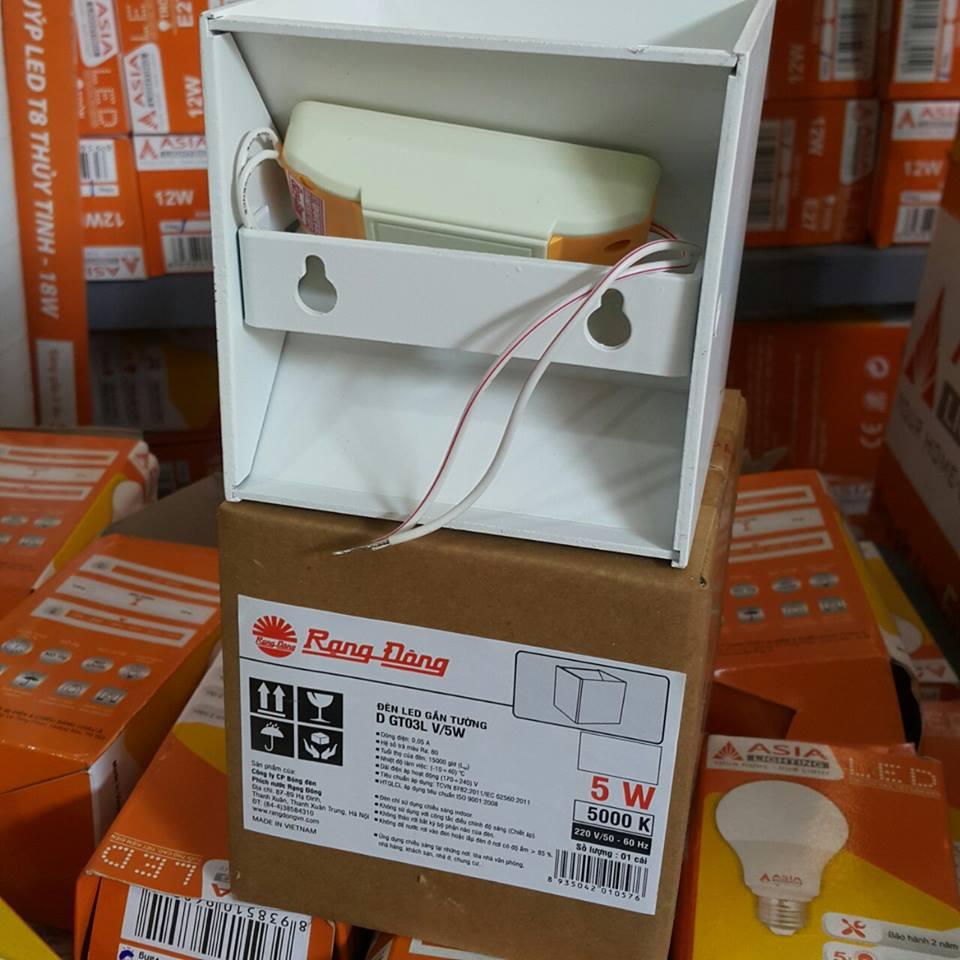 Đèn LED gắn tường Rạng Đông D GT03L V 5W