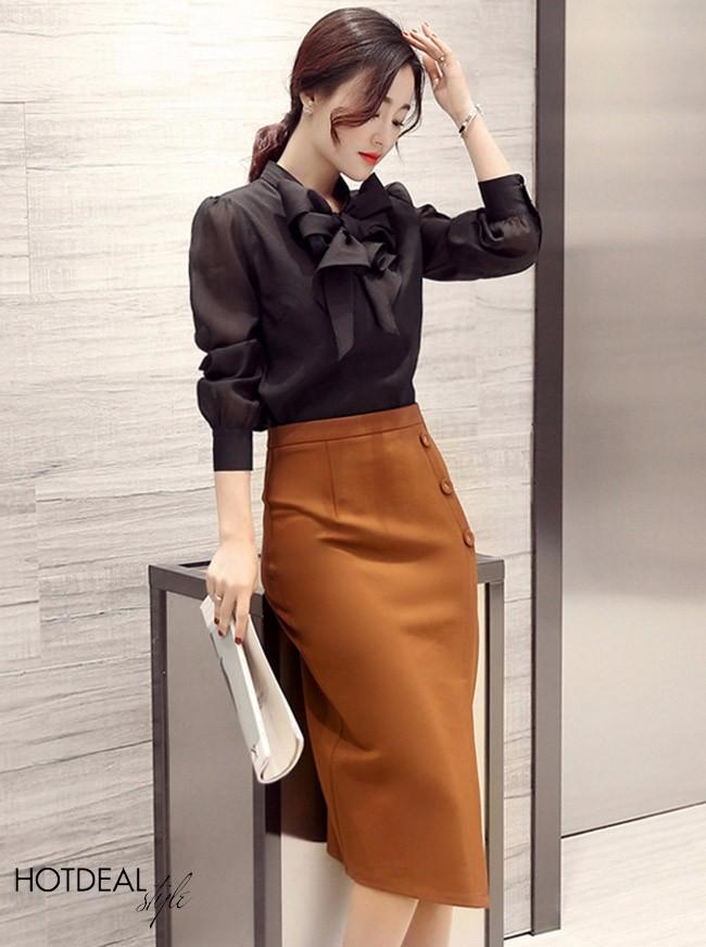 [HCM]Chân váy bút chì sang chảnh kèm ảnh thật