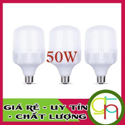 Bộ 3 bóng đèn 50w ánh sáng trắng siêu sáng siêu tiết kiệm điện