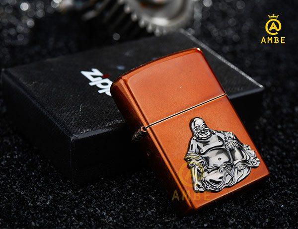 Bật lửa Zippo Mỹ hình Phật Di Lặc 21195