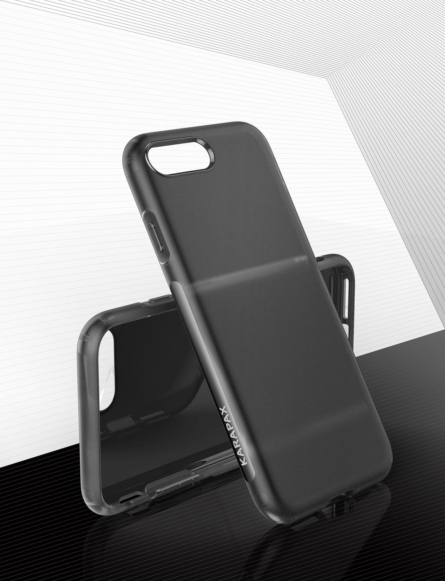 Ốp lưng Anker KARAPAX Touch cho iPhone 7 Plus/8 Plus - Black