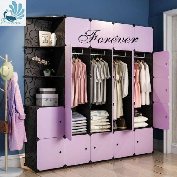 Tủ nhựa lắp ghép Forever 25 ô (1m83x1m83x47cm)