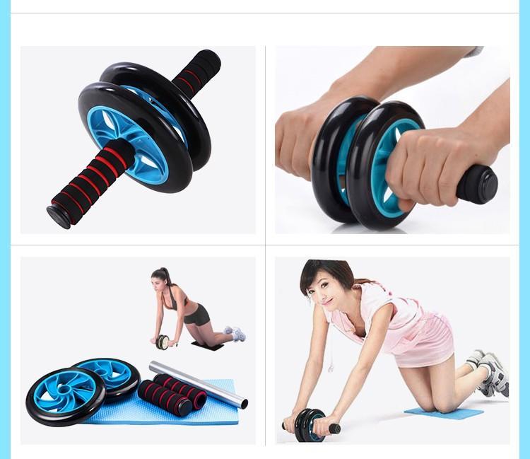 Con Lăn Tập Cơ Bụng 2 Bánh HS