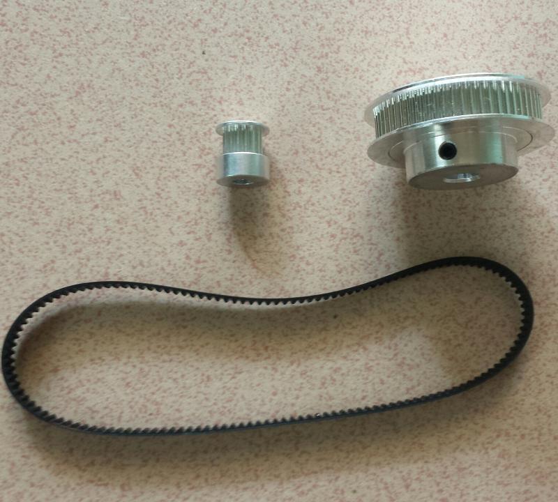 [HCM]Bộ Buli 16- 60 răng và dây đai 284mm