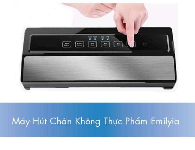 Máy Hút Chân Không PvcMay Hut Chan Khong Nhap KhauMáy Hút Chân Không Thực Phẩm Emilyia EL86, Lực Hút Mạnh Hút Sạch Không Khí, Mối Hàn Kín Bảo Quản Thực Phẩm Lâu Và An Toàn