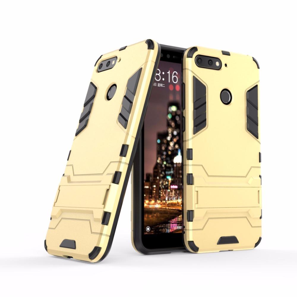 [ 6 màu] Ốp lưng chống sốc Iron Man cho Huawei Y6 Prime 2018