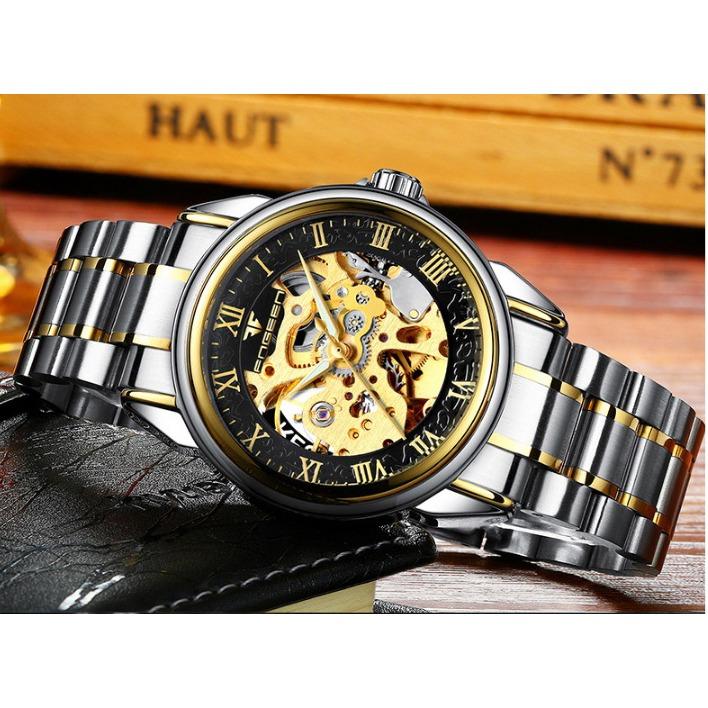 Đồng hồ nam FNGEEN 6688 máy cơ automatic (Nhiều màu)