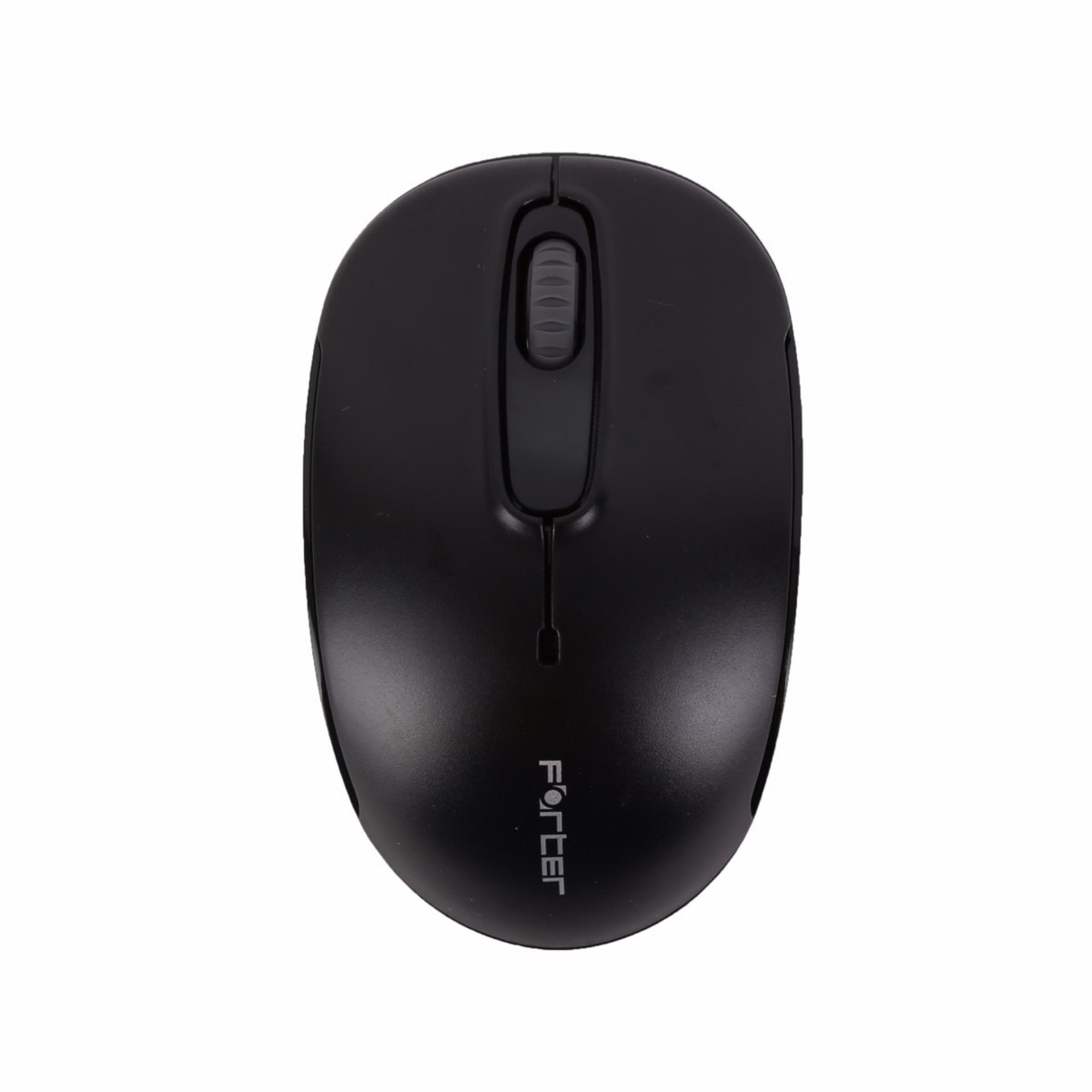 Chuột quang không dây Forter V181/180 (màu trắng, đen)
