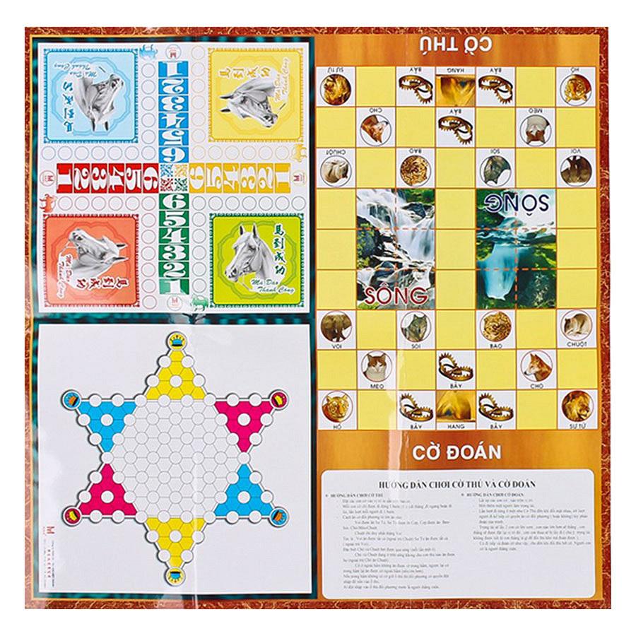 [HCM] Cờ Tỷ phú Hộp Giấy Lớn 5 trong 1