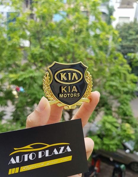 Logo huy hiệu bông lúa trang trí ôtô Mitshubishi