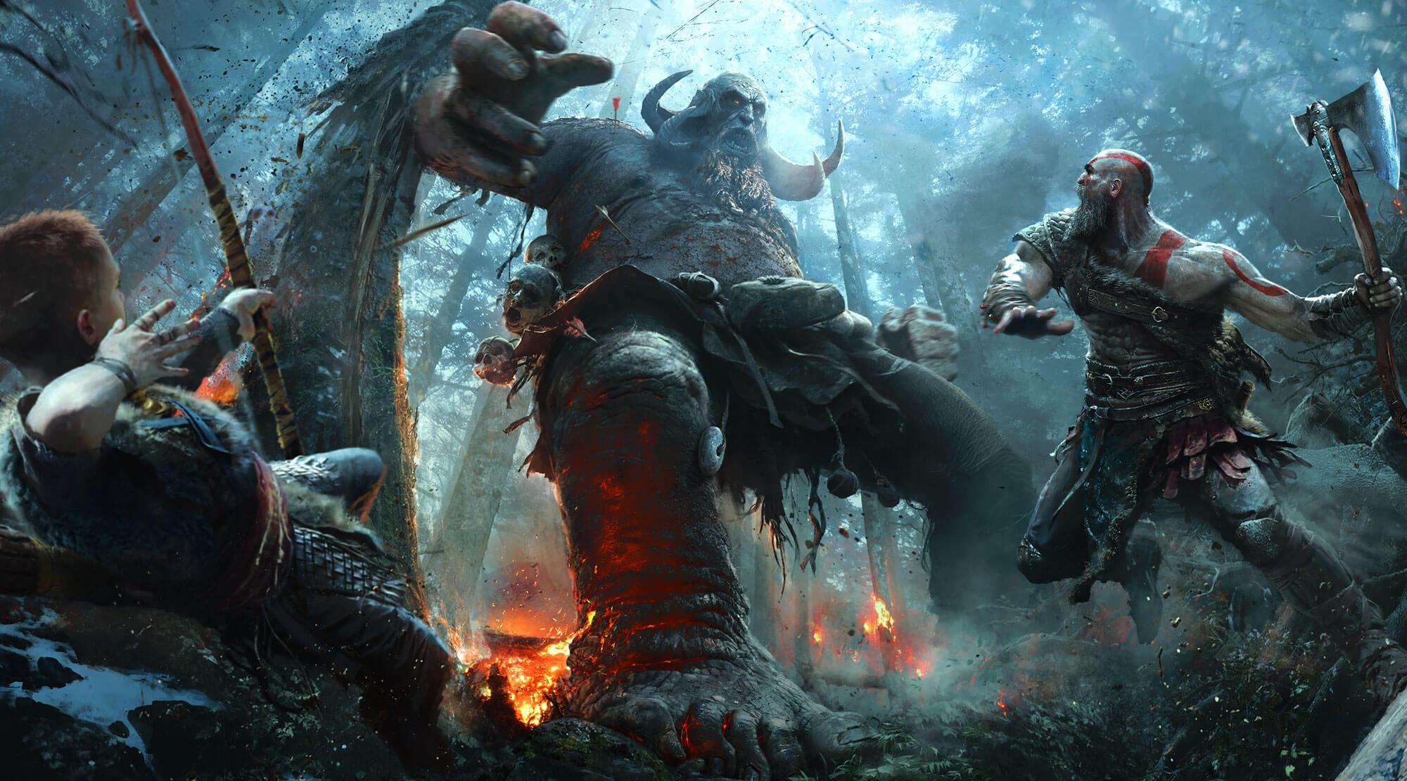 Đĩa Game PS4 - God of War 4