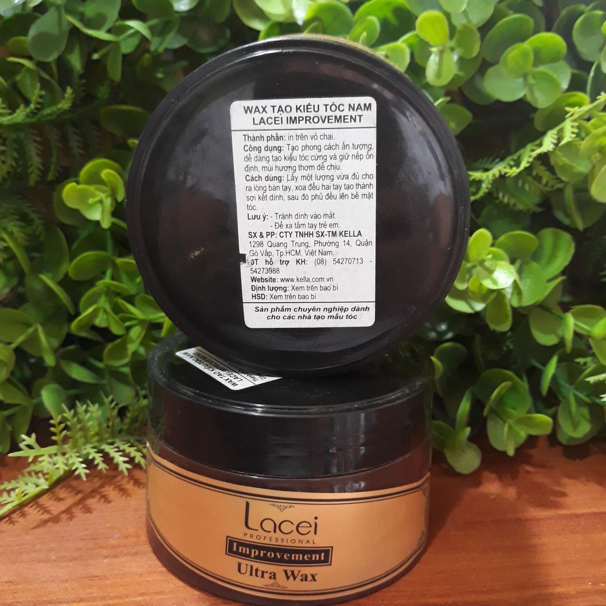 [HCM]WAX TẠO KIỂU TÓC NAM LACEI IMPROVEMENT 120ML