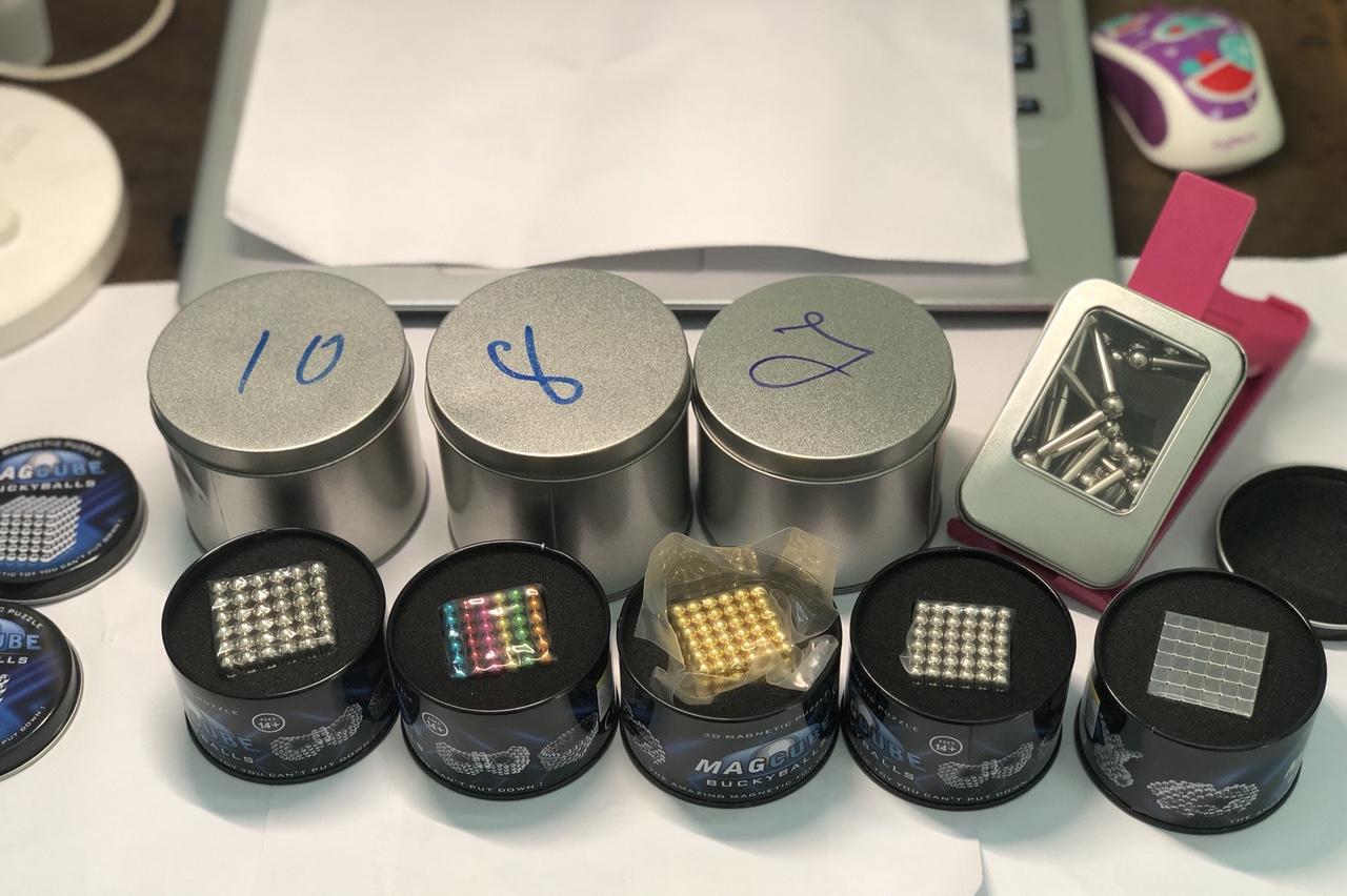 [HCM]Nam châm xếp hình Buckyballs 10mm