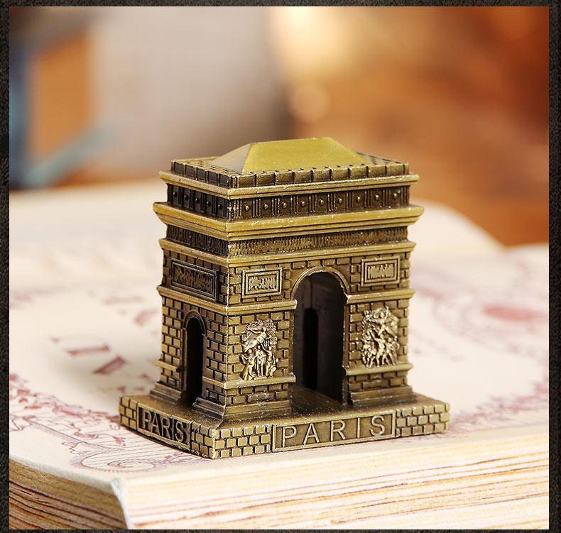 Mô hình Khải Hoàn Môn cao 8 cm (màu vàng rêu)