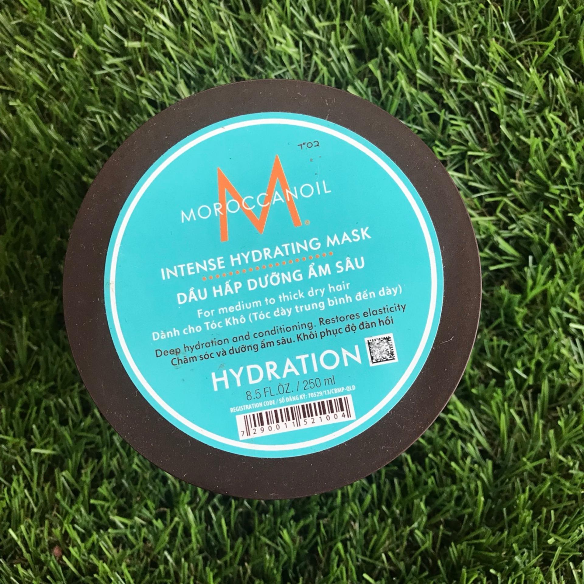 Mặt nạ dưỡng ẩm sâu Moroccanoil Hydration Mask cho tóc khô 250ml