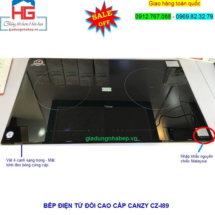 Bếp Điện Từ Đôi Canzy Cz-I89 (Nhập khẩu Malaysia)