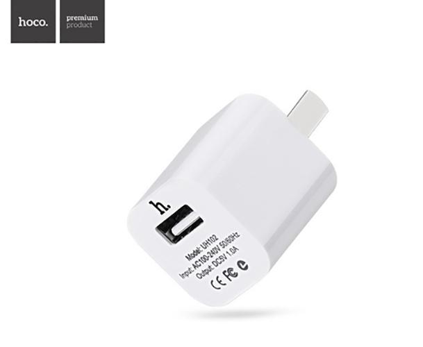 Cốc sạc 1a hoco - uh102 dành cho điện thoại