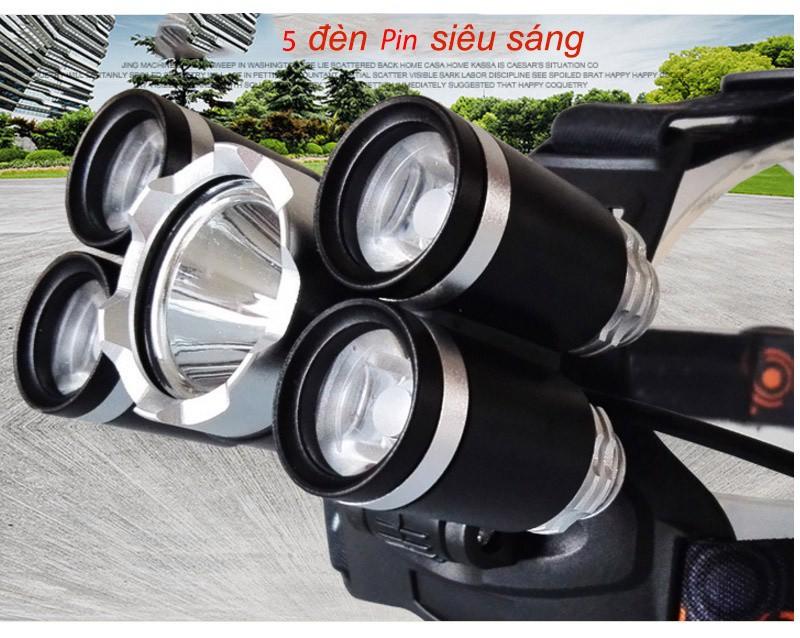 ĐÈN LED 5 BÓNG SIÊU SÁNG