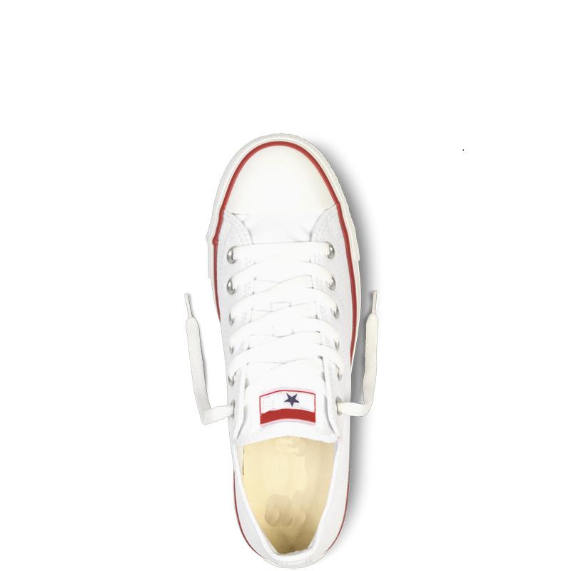 Giày Vải Nữ Sneaker CV Classic Cổ Thấp Trắng