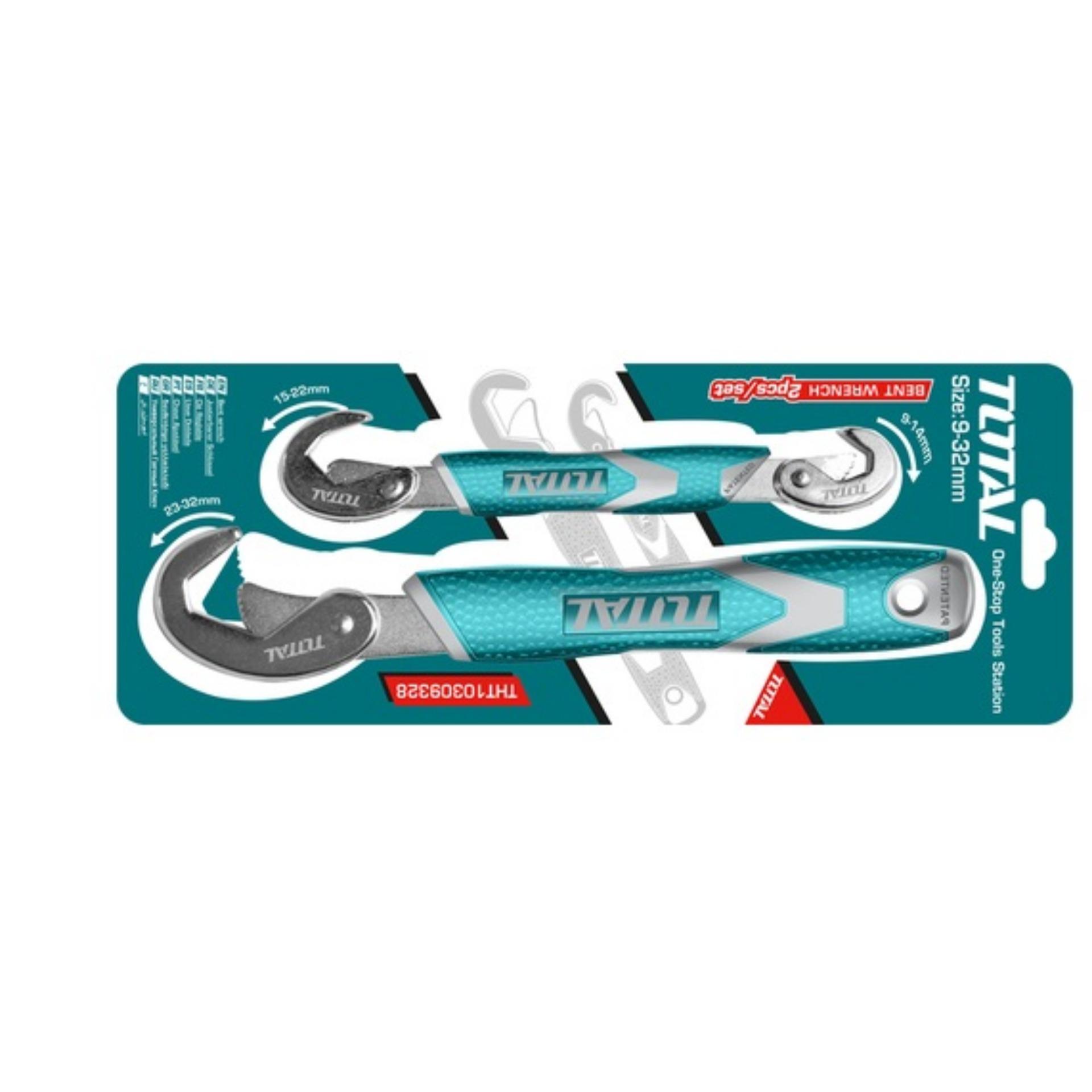 Bộ 2 mỏ lết đa năng Total THT10309328 HBWS110808
