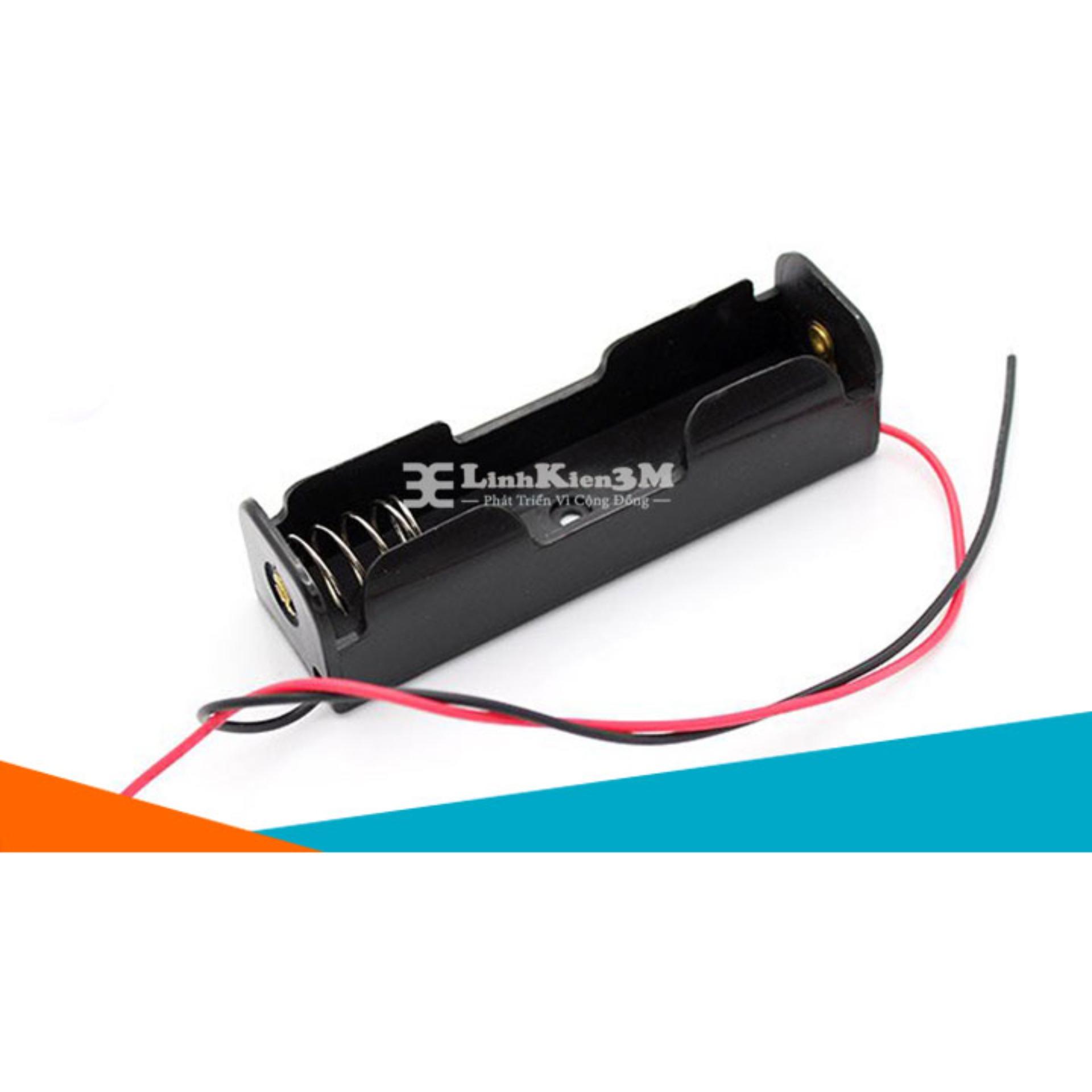 Bộ 3 Hộp Đế Đựng Pin 18650 1 pin
