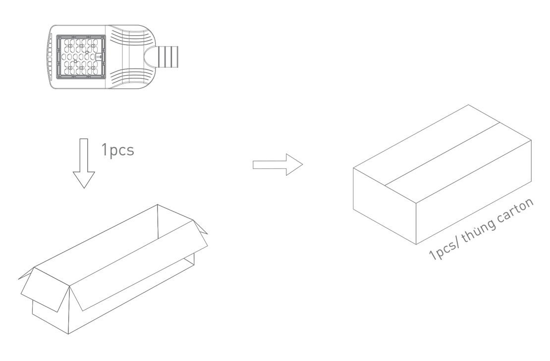 Đèn Đường LED MRL701-060WS577LD1M/MRL701-060WS407LD1M