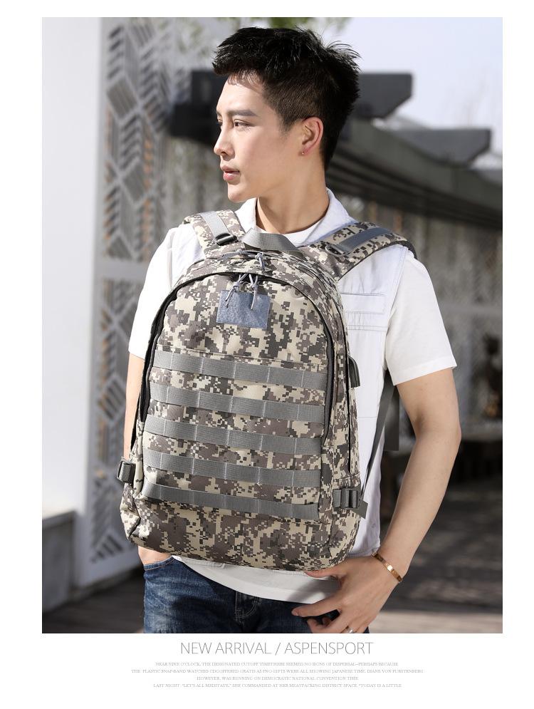 Balo 3 Pubg - Tặng Móc Khóa Mũ Level 3 Pubg (Màu ACU Size Tỷ Lệ Chuẩn)