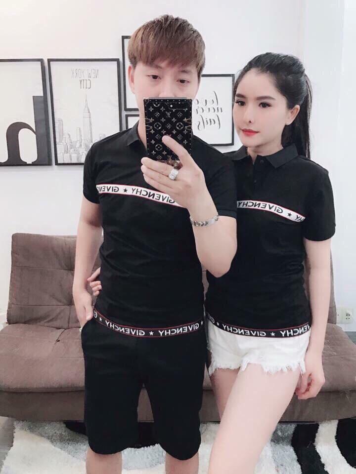 Áo thun cổ trụ nam nữ cao cấp thời trang luly fashion ms0449