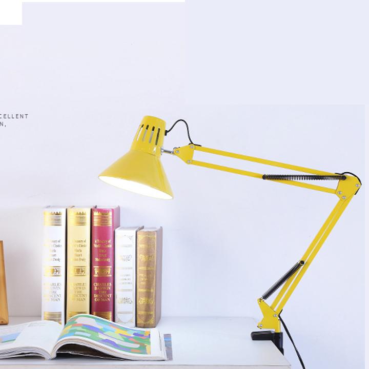 Đèn kẹp bàn - đèn đọc sách cao cấp chống cận đa năng - Tặng kèm bóng LED Rạng Đông chống cận chống lóa