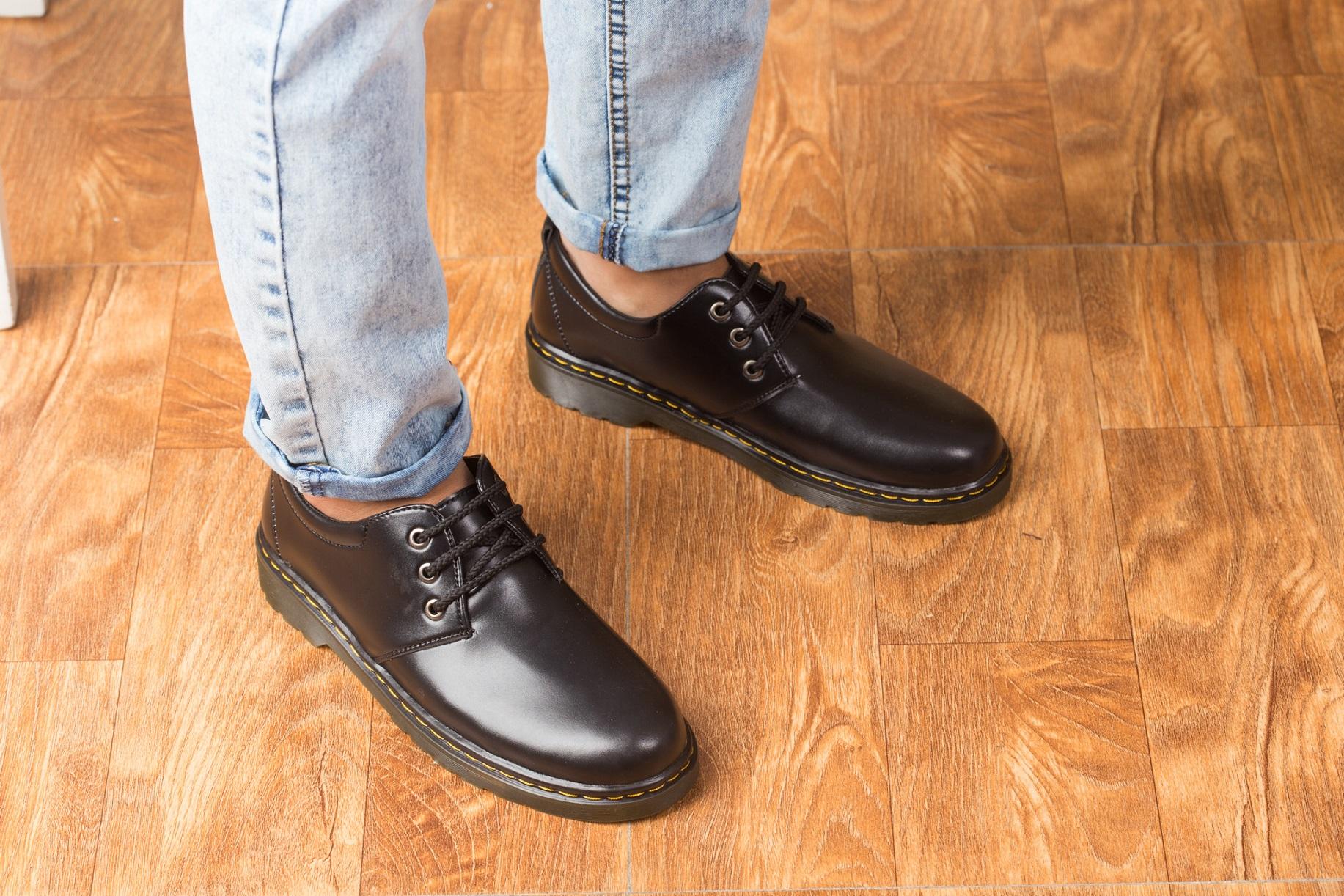 Giày boot nam- Giày da nam M353(T)-DEN