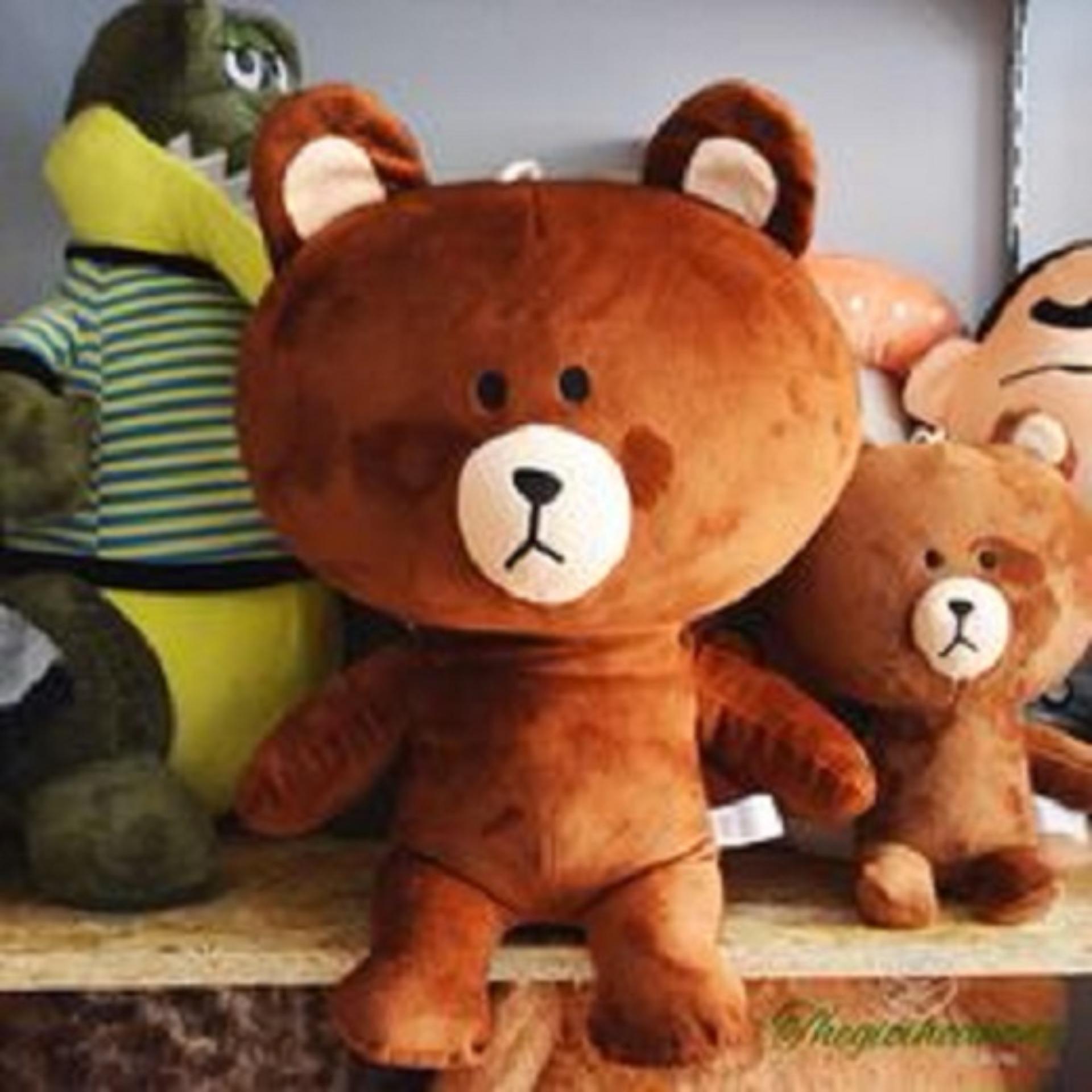 Gấu Brown nhồi bông đáng yêu size 60cm