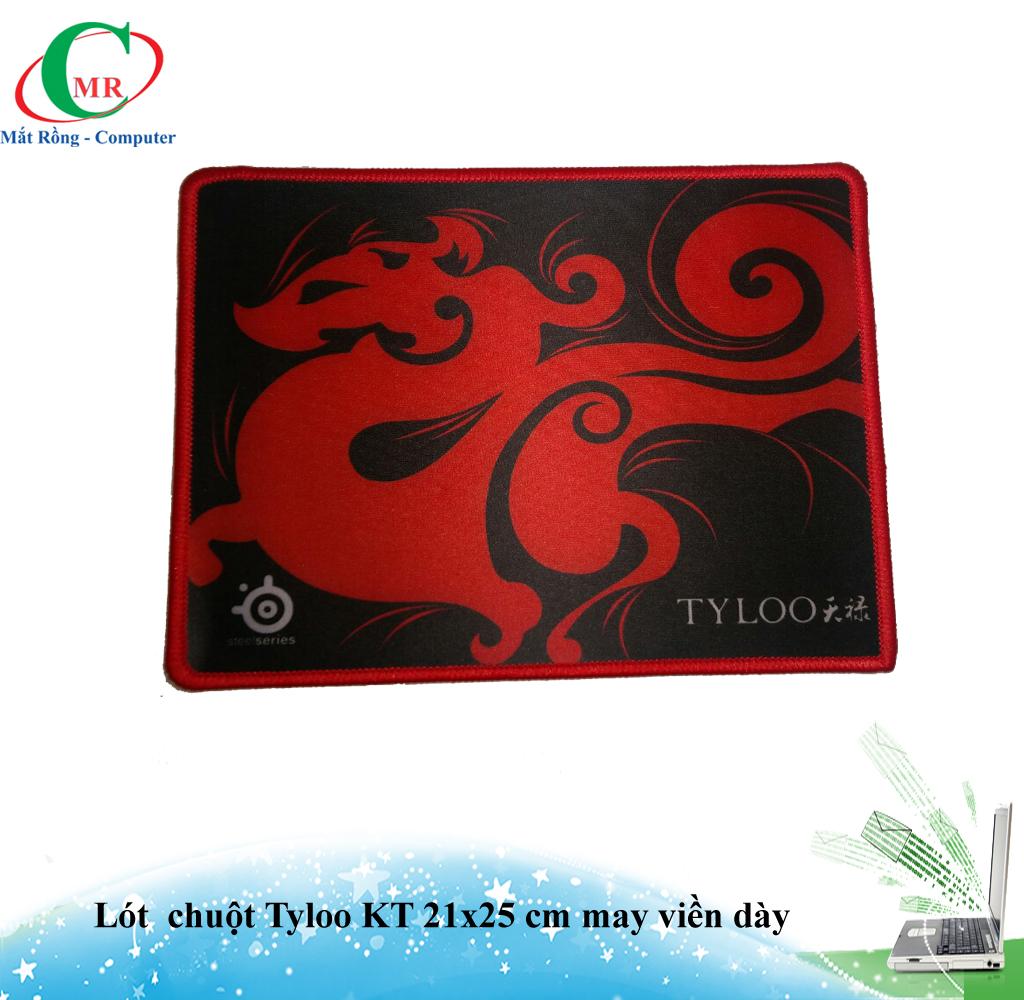 Miếng lót chuột Tyloo 20 x 25cm may viền dày