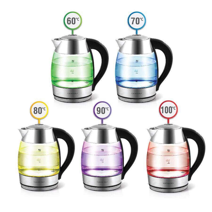 Ấm Siêu Tốc Thủy Tinh Lock&Lock 1.8L EJK341