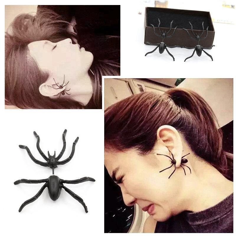 Bông tai nhện đen độc nhất vô nhị