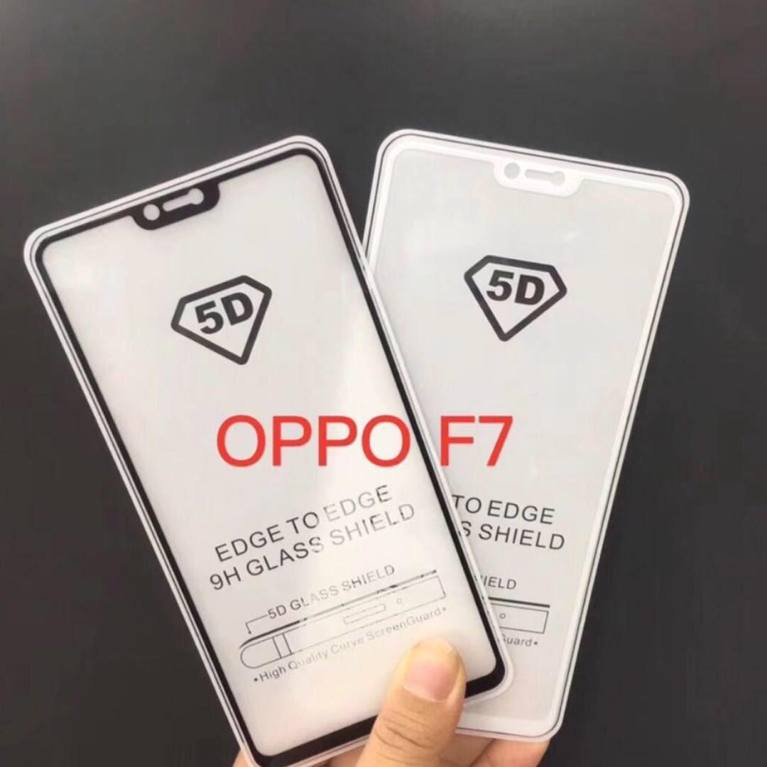 Kính cường lực Oppo F7 (Full Màn, Full Keo)