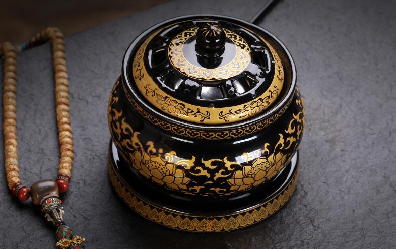 Lư điện xông trầm - Lò điện đốt trầm hương, tinh dầu có hẹn giờ size to