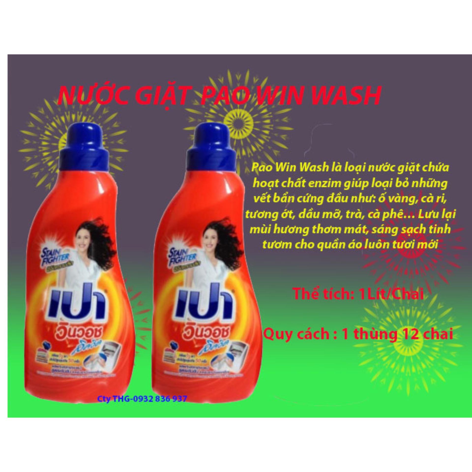 2 Chai Nước Giặt Pao 850Ml Thailand