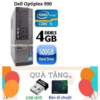 Đồng Bộ Dell Optiplex 990 Core i5 2400 / 4G / 500G - Tặng USB Wifi , Bàn di chuột , Bảo hành 24 tháng